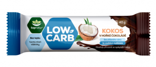 Topnatur - Low Carb szelet, kókuszos étcsokoládéban, 40 g