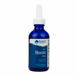 Trace Minerals Ionic Boron (bór ionos formában), 6 mg, 59 ml  Étrend-kiegészítő