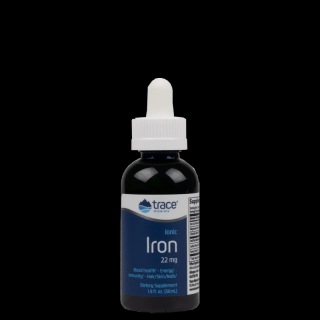 Trace Minerals Ionic Iron, Ionized Iron, 22 mg, 56 ml  Étrend-kiegészítő