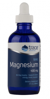 Trace Minerals Ionic Magnesium, Ionized Magnesium, 400 mg, 118 ml  Étrend-kiegészítő