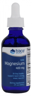 Trace Minerals Ionic Magnesium, Ionized Magnesium, 400 mg, 59 ml  Étrend-kiegészítő