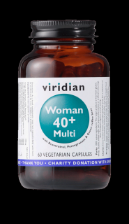 Viridian 40+ Woman Multivitamin 60 kapszula
