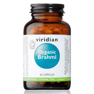 Viridian Brahmi 60 kapszula szerves  *CZ-BIO-001 tanúsítvány