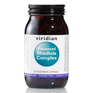 Viridian Enhanced Rhodiola Complex 90 kapszula (rózsaszín kövesdarab adaptogénekkel)