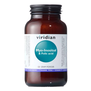 Viridian Myo-Inositol & Folsav 120g (Myo-Inositol folsavval)