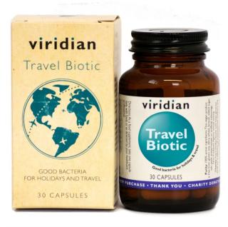 Viridian Travel Biotic 30 kapszula (utazási probiotikumok)