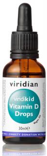 Viridian Viridikid D-vitamin csepp 400IU 30 ml