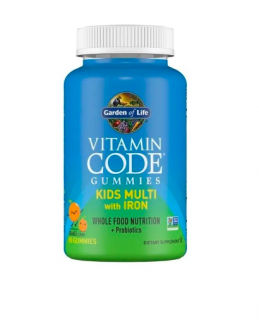 Vitamin Code Kids Multi vasal (multivitamin gyerekeknek, narancs) - 90 medve