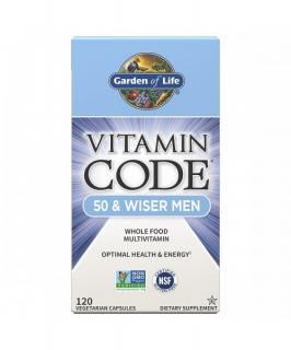 Vitamin Code Men 50, multivitamin ötven feletti férfiaknak, 120 kapszula