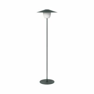 ANI LAMP FLOOR többfunkciós fekete 121cm magas fém vezeték nélküli LED lámpa