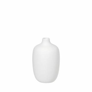 CEOLA fehér 13cm magas kerámia váza
