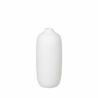 CEOLA fehér 18cm magas kerámia váza