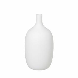 CEOLA fehér 21cm magas kerámia váza