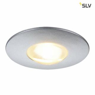 DEKLED szürke 1w 3000K 45° alacsony beépítésű bútormegvilágító LED spot lámpa