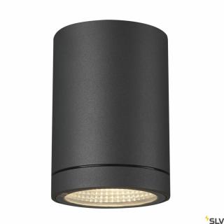 ENOLA ROUND S LED antracit IP65 9W 3000/4000K kültéri mennyezeti lámpa