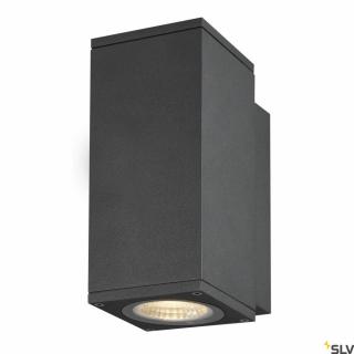 ENOLA SQUARE S LED antracit IP65 6W 3000/4000K kültéri fali lámpa