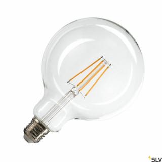 G125 E27 12,5cm átmérőjű 7.5W 2700K 320° CRI90 800lm dimmelhető filament gömb izzó