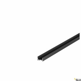 GRAZIA 20 fekete 1,5m hosszú 3,5x2,2cm-es lapos LED profil