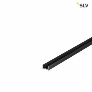 GRAZIA 20 fekete 3m-es 3,5x2,2cm-es bordázott alumínium felületre szerelhető LED profil