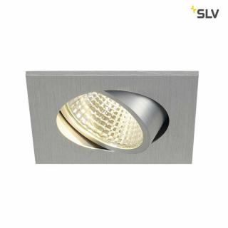 NEW TRIA 1 SET alumínium 8.2cm 3000K 38° 5,3W állítható mennyezeti LED spot lámpa és tápegység szett