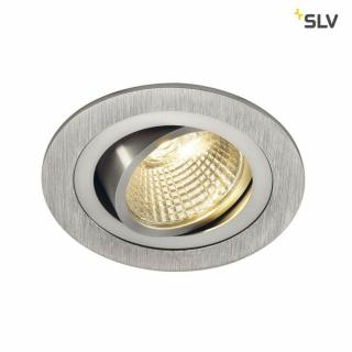 NEW TRIA 1 SET alumínium 9.3cm 2700K 38° 8W állítható mennyezeti LED spot lámpa és tápegység szett