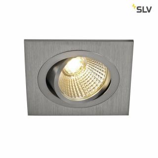 NEW TRIA 1 SET alumínium 9cm 3000K 38° 8W állítható mennyezeti LED spot lámpa és tápegység szett