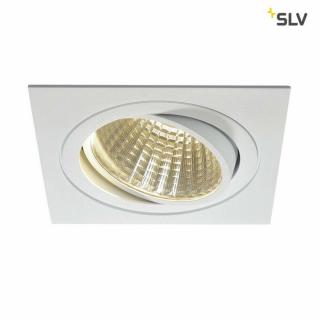 NEW TRIA 1 SET fehér 18cm 3000K 30° 29W dimmelhető mennyezeti LED spot lámpa és tápegység szett