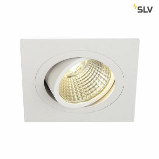 NEW TRIA 1 SET fehér 9cm 3000K 38° 8W állítható mennyezeti LED spot lámpa és tápegység szett