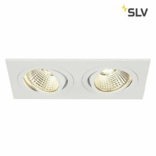 NEW TRIA 2 SET fehér 17cm 3000K 38° 14W állítható mennyezeti LED spot lámpa és tápegység szett