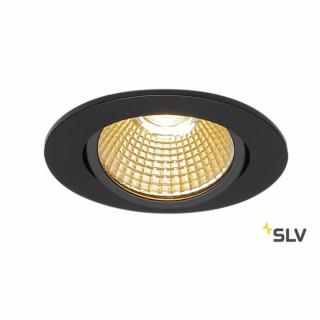 NEW TRIA 68 I CS fekete 8.2cm 2700K 11W 38° dimmelhető mennyezeti süllyesztett LED spot lámpa