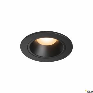 NUMINOS DL S fekete 8cm 2700K 40° 8,6W süllyesztett LED spot lámpa