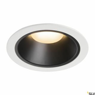 NUMINOS DL XL fehér-fekete 16cm 3000K 55° 37,4W süllyesztett LED spot lámpa