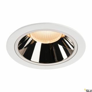 NUMINOS DL XL fehér-króm 16cm 2700K 40° 37,4W süllyesztett LED spot lámpa