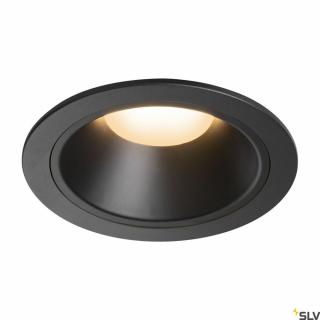 NUMINOS DL XL fekete 16cm 2700K 20° 37,4W süllyesztett LED spot lámpa
