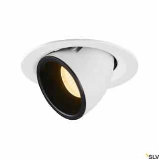 NUMINOS GIMBLE M fehér-fekete 13.5cm 17.5W 3000K 20° billenthető süllyesztett LED spot lámpa