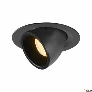 NUMINOS GIMBLE M fekete 13.5cm 17.5W 3000K 55° billenthető süllyesztett LED spot lámpa