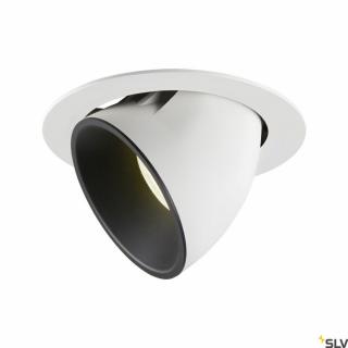 NUMINOS GIMBLE XL fehér-fekete 19cm 37.4W 4000K 40° billenthető süllyesztett LED spot lámpa