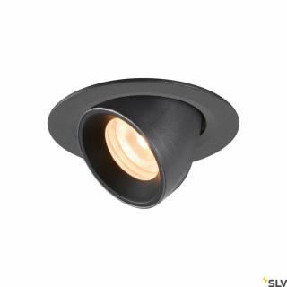 NUMINOS GIMBLE XS fekete 8cm 7W 2700K 20° billenthető süllyesztett LED spot lámpa