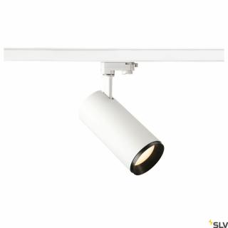 NUMINOS TRACK 3 PHASE L fehér-fekete 10cm 3000K 60° 28W dimmelhető LED spot lámpa 3 fázisú sínhez