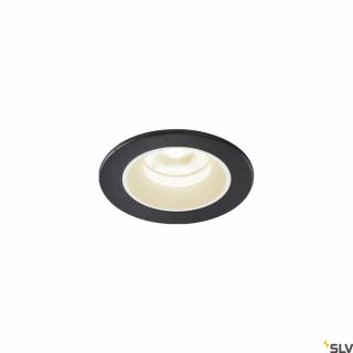 NUMINOS XS fekete-fehér 6.5cm 7W 4000K 55° süllyesztett LED spot lámpa