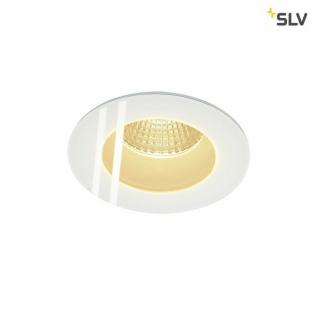 PATTA-F LED fehér IP65 11W 3000K 38° 8,3cm dimmelhető vízmentes kerek kültéri süllyesztett lámpa és előtét szett