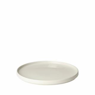 PILAR - MIO fehér nagy lapos tányér