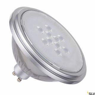 QPAR111 GU10 LED ezüst 7.3W 4000K CRI90 25° 590lm LED izzó