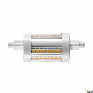 QT DE12 R7S 78MM LED átlátszó 9W 3000K CRI90 330° 1050lm dimmelhető LED izzó