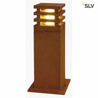 RUSTY SQUARE 40 corten acél IP55 9W 3000K kültéri LED allólámpa