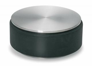 STOP matt acél-fekete 1 kg-os ajtó - ütköző vagy támasztó