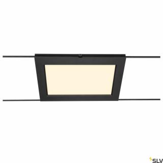 TENSEO PLYTTA DURNO LED fekete 9.8W 2700K 120° sodronyos LED lámpa