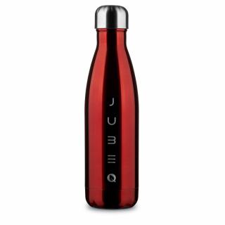 The Bottle Brushed Red Metal szálcsiszolt piros 0,5l-es rozsdamentes acél hőtartó design kulacs