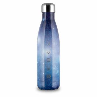 The Bottle  Starry Sky fényes kék 0,5l-es rozsdamentes acél hőtartó design kulacs