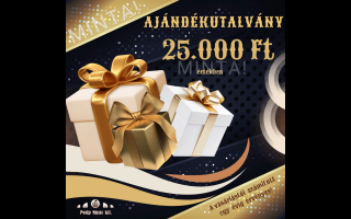 Ajándékutalvány (25.000 Ft értékben)